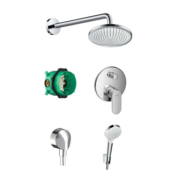 Hansgrohe Rebris S Ankastre Banyo Seti Krom ürün görseli