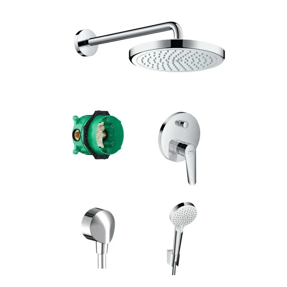 Hansgrohe Logis Ankastre Banyo Seti - Krom -2