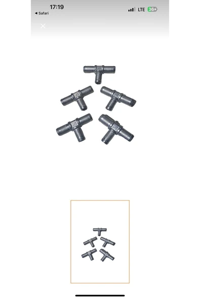 ATİKER  Ati?ker Metal T Di?rsek 5 Adet