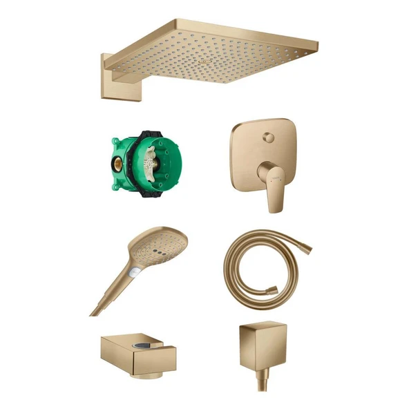Hansgrohe Talis E Ankastre Banyo Seti Bronz -1
