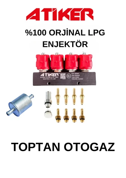ATİKER  Enjektör 4 Silindir 3 Ohm