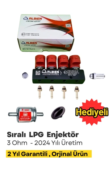 ALBİEN 3 OHM ENJEKTÖR HEDİYELİ