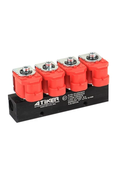 ATİKER  Lpg Enjektörü Ahc 4 Sil. 3 Ohm - 2