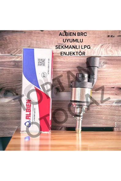 ALBİEN  BRC UYUMLU SEKMANLI 1 ADET LPG ENJEKTÖR