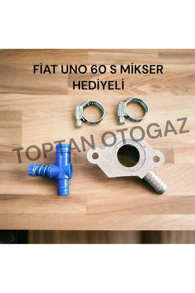 ATİKER  FİAT UNO 60 S UYUMLU LPG MİKSER + AYAR VANASI KELEPÇE HEDİYELİ