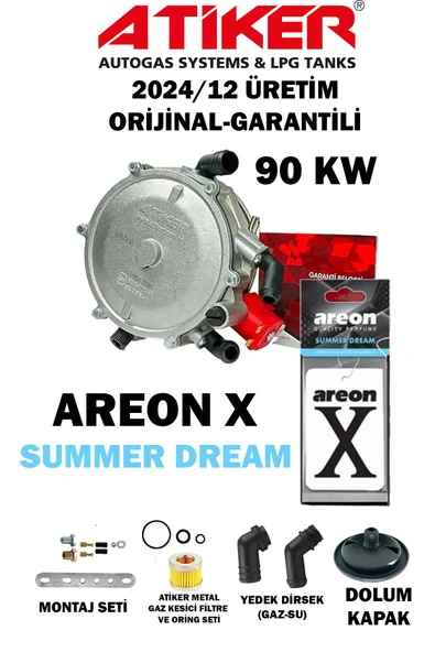 ATİKER  Karbüratörlü Lpg Beyin Regülatör 90kw - 1