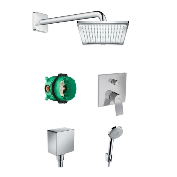 Hansgrohe Vivenis Ankastre Banyo Seti - Krom