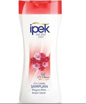 İpek Gül UV Filtresi 2'si 1 Arada Şampuan 480 ML
