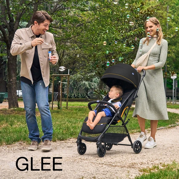 Chicco Glee Bebek Arabası - Uneven Siyah - 2