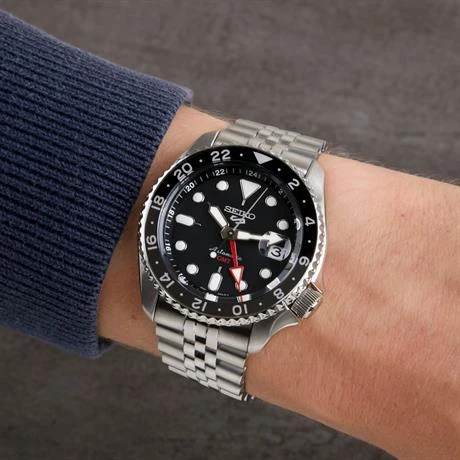 Seiko 5 Sports Otomatik GMT SSK001K1 Erkek Kol Saati - 6