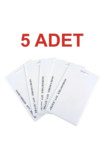Rodevino 5 Adet Kalın Tip 125khz Rfıd Rfid Manyetik Kart Proximity Göstergeç ürün görseli