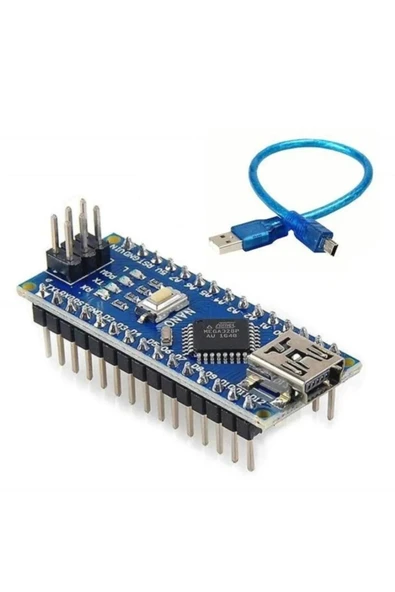 Rodevino Arduino Nano Klon Usb Chip Ch340 + Usb Kablo