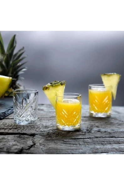 Paşabahçe Timeless Kahve Yanı Su Bardağı, Shot Bardağı 62 Cc 4'lü Orjin. Kutulu