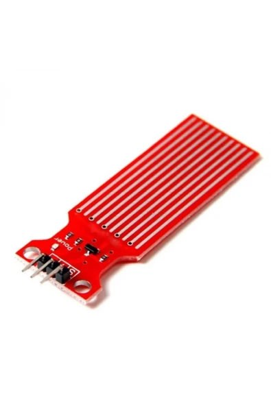 Rodevino Su Seviye Sensörü Modülü – Water Level Sensor Arduino Kırmızı Pcb