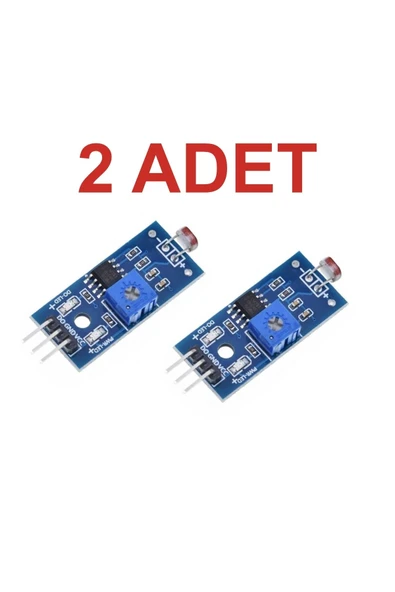 Rodevino 2 Adet Ldr Işık Sensör Modülü Lm393 – Arduino Light Sensor Board Ldr Kart