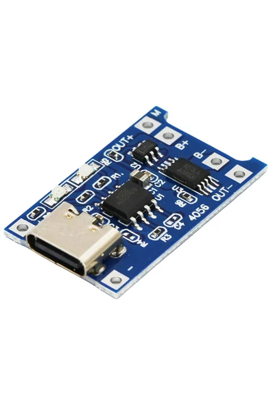 Rodevino 3 Adet Tp4056 3,7v Şarj Devresi - Korumalı Mod Type C - Resim 3