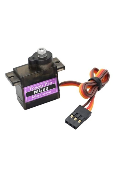Rodevino Tower Pro Mg90 Micro Servo Motor Metal Dişli 180 Derece 9g