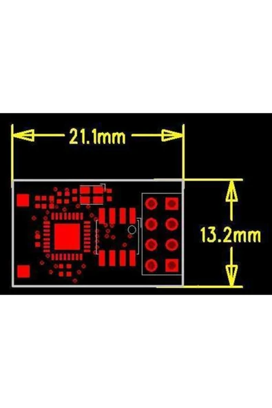 Rodevino Esp8266 Wifi Seri Modül Arduino Iot Kablosuz Seri Dönüştürücü - Resim 4