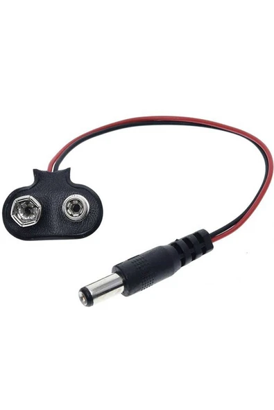 Rodevino 5 Adet Arduino Uyumlu Jaklı 9v Pil Yuvası / 9 Volt Pil Başlığı / Jack Battery Connector - Resim 2