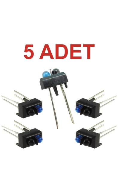 Rodevino 5 Adet Tcrt5000 Çizgi Ve Cisim Sensörü Arduino ürün görseli