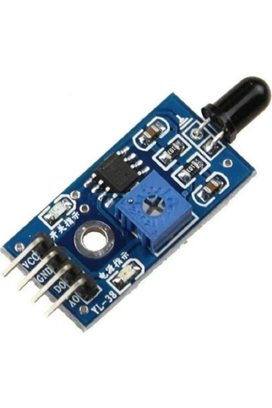 Rodevino Ateş Alev Algılayıcı Sensör Kartı Flame Sensor Modül – Alev Algılayıcı Ir ürün görseli