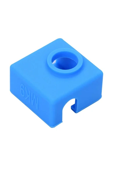 Rodevino 2 Adet 3d Yazıcı E3d-v6 Mk8 / Mk9 Alüminyum Isıtıcı Blok Silikon Kılıfı - Mavi - Resim 2