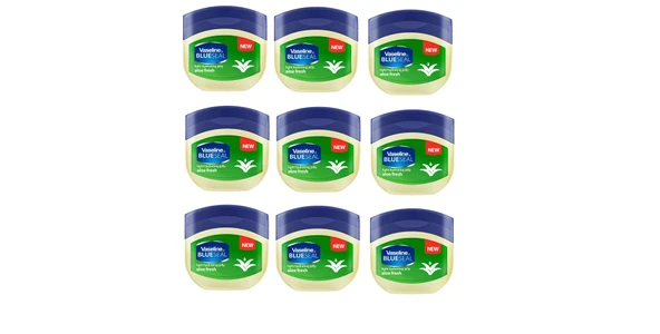 Vaseline Aloe Fresh 100 ml Jel Vazelin 9 lu set