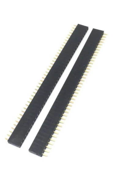 Rodevino 5 Adet Header Dişi 1x40 Tek Sıra 180 Derece 2.54mm Standart Boy - Resim 2