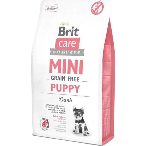 Brit Care Mini Puppy Kuzulu Küçük Irk Yavru Tahılsız Köpek Maması 2 Kg ürün görseli 1