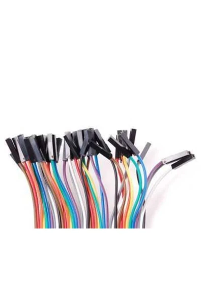 Rodevino Erkek-dişi Jumper Kablo 40 Adet 20 Cm 2.54 Mm Arduino - Resim 2