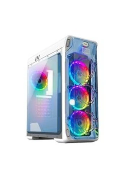 Rodevino 12 Cm Soğutucu Kasa Fanı Ledli Işıklı Renkli Sessiz Bilgisayar Fan - Resim 2