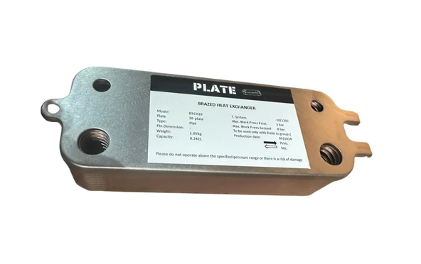 Plakalı Eşanjör Bosch 20 Plaka PLATE