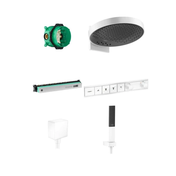 Hansgrohe Rainfinity 4 Çıkışlı Ankastre Banyo Seti 3Jet