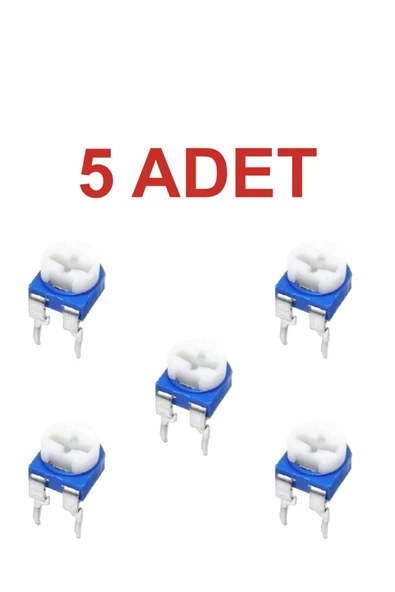 Rodevino 5 Adet 10k Trimpot - Wh06 Pcb Tip