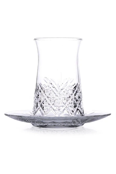 Paşabahçe Timeless Çay Bardağı Ve Çay Tabağı Seti 6 Kişilik Orjin. Kutulu - 4