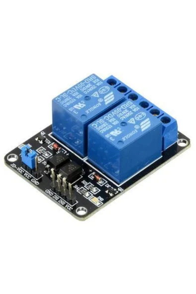 Rodevino 5v 2 Kanal Röle Modülü – Arduino Relay Board Role Kartı ürün görseli
