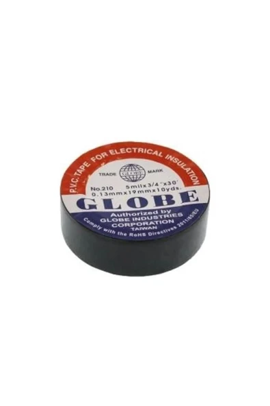 Rodevino Globe Elektrik Bandı 2 Adet siyah renk izole elektrik bandı - Resim 2