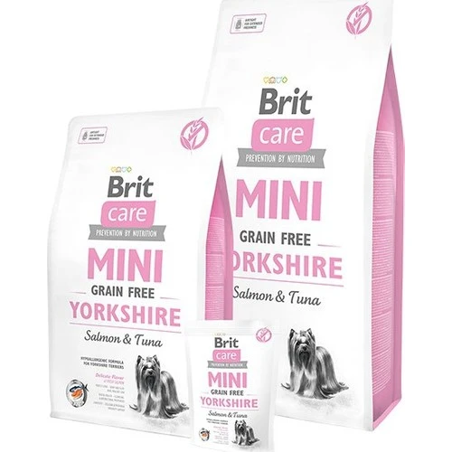 Brit Care Mini Yorkshire Terrierler İçin Tahılsız Somonlu Köpek Maması 2 Kg