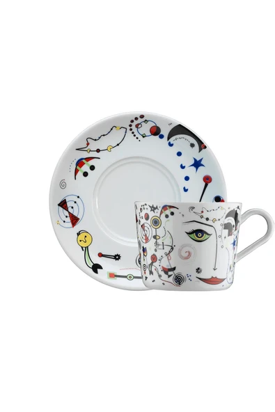 Kütahya Porselen Itır Çay Takımı 2 Parça Tek Kişilik 10879