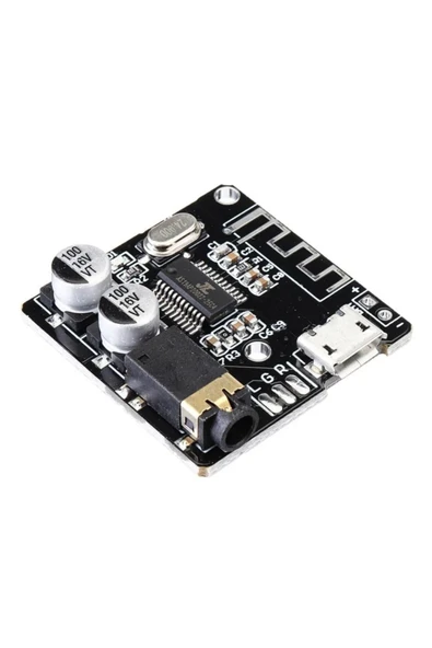 Rodevino Bluetooth 4.1 Ses Alıcı (audio) Modülü - Kablosuz Stereo Müzik Modülü - Siyah - Resim 2