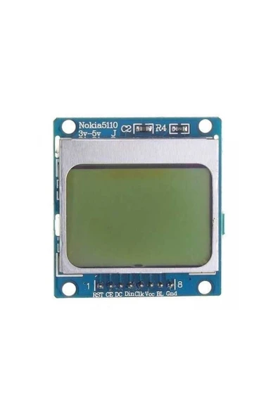 Rodevino Nokia 5110 Lcd Ekran 84×48 Mavi – Pcd8544 Arduino Ekran