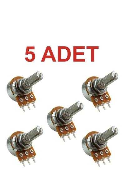 Rodevino 5 Adet 10k Potansiyometre Ayarlı Direnç (10KΩ) ürün görseli