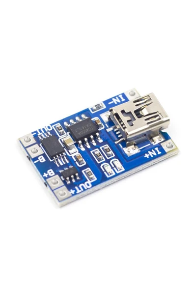 Rodevino 3 Adet Tp4056 Akım Korumalı 1a Lipo Batarya Şarj Modülü (MİNİ USB) - Resim 2