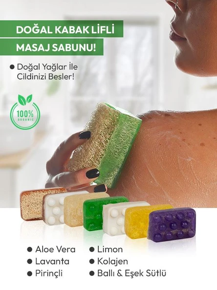 Kabak Lifli Sabun Ballı Eşek Sütlü - 7