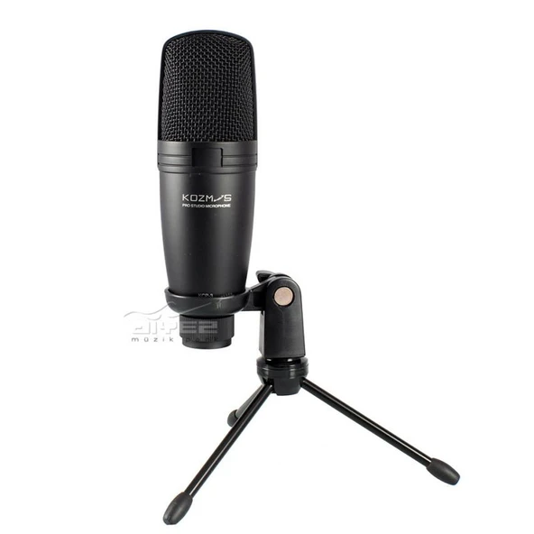 Kozmos KCP-3 Pro Aksesuarlı Condenser Stüdyo Mikrofonu - Resim 3