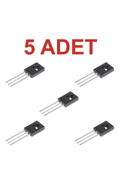 Rodevino 5 Adet Bd140 Transistör Bjt Pnp To-126