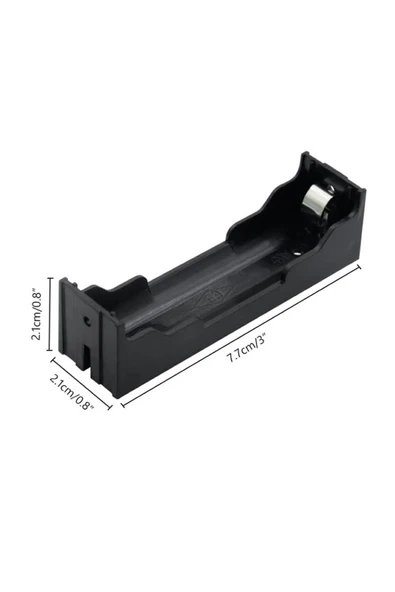 Rodevino 2 Adet 18650 Pil Yuvası Pcb Tip Tekli 3.7 v Li‑ıon Battery Holder - Resim 2