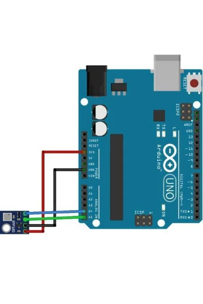 Rodevino Bmp180 Barometrik Basınç & Sıcaklık Sensör Modülü I2c - Resim 3