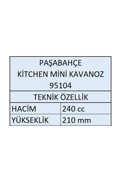 Paşabahçe Kavanoz Kitchen Mini Baharatlık 240 Cc - 6 Adet - 3