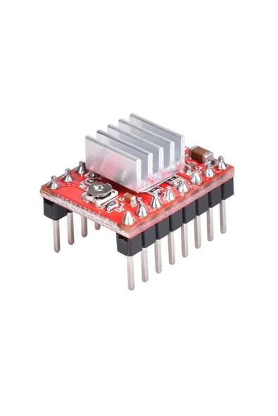 Rodevino Step Motor Sürücü Kartı A4988 Soğutuculu - Resim 3